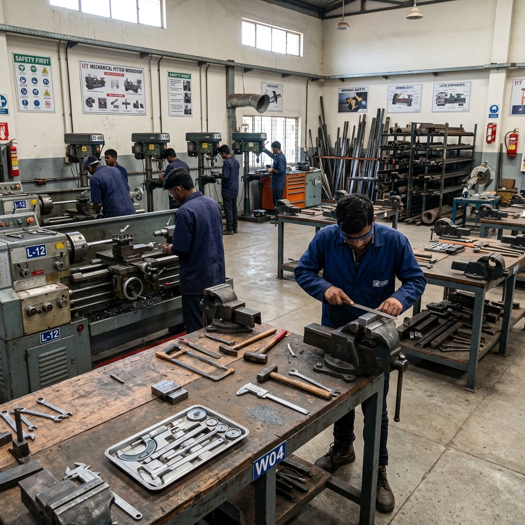 Fitter Heavy Machining Lathe Workshop
